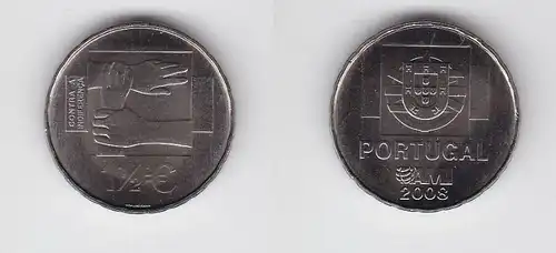 1 1/2 Euro Münze Portugal 2008 (AMI) gegen die Gleichgültigkeit (132332)