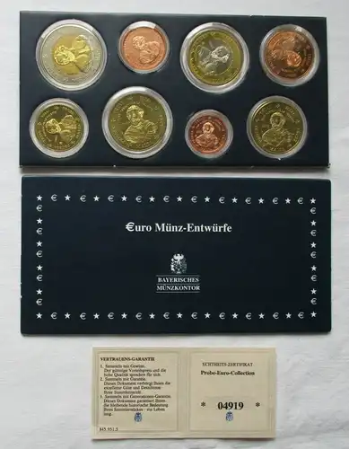 Kursmünzsatz KMS Euro Proben Malta 2003 im Blister (116969)