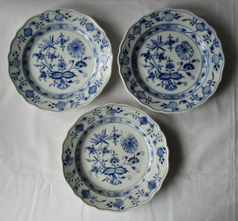 Wahl Meissen Teller Zwiebelmuster Ø18cm 1