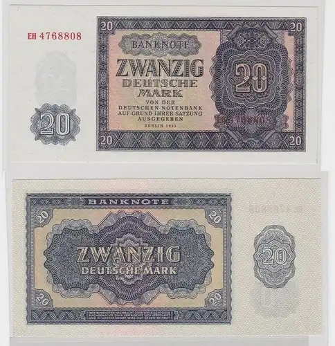 20 Mark Banknote DDR Deutsche Notenbank 1955 kassenfrisch (122533)