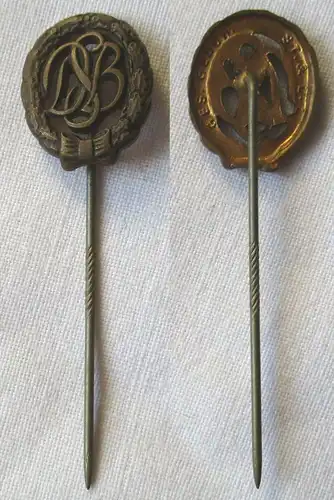 Altes Sportabzeichen Deutscher Sportbund in Bronze (DSB) Miniatur (117855)