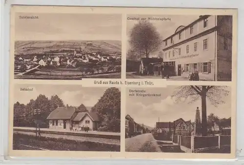 91446 Mehrbild Ak Gruß aus Rauda bei Eisenberg in Thüringen 1935