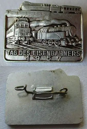 DDR Abzeichen Tag des deutschen Eisenbahners 1957 (107537)