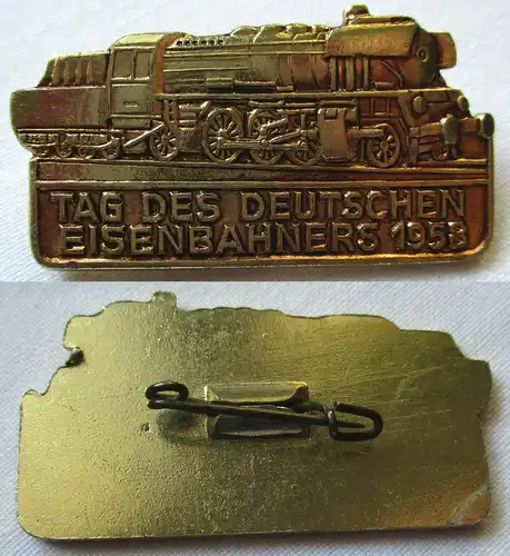 DDR Abzeichen Tag des deutschen Eisenbahners 1958 (104846)