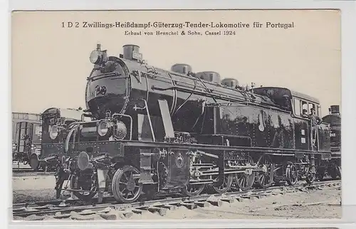 75084 AK Heißdampf-Güterzug-Tender-Lokomotive für Portugal Henschel & Sohn 1924