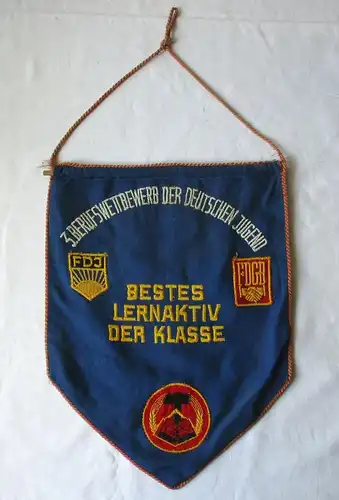 DDR Wimpel 3. Berufswettbewerb der deutschen Jugend Bestes Lernaktiv (129566)