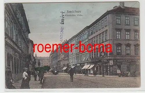 83827 Ak Smíchov (Prag) Klnského Třida 1906