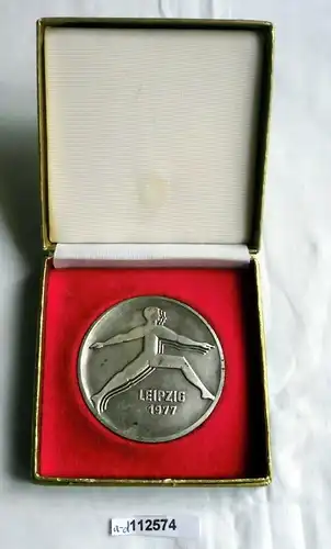 Rare Medaille DDR VI. Turn- und Sportfest Leipzig 1977 (112574)