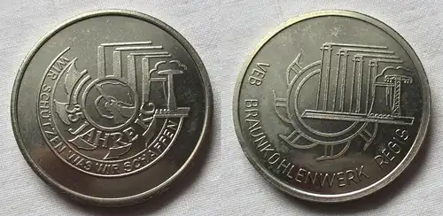 DDR Medaille VEB Braunkohlenwerk Regis (111732)