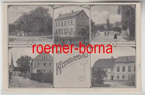 78562 Mehrbild Ak Kleinbardau Materialwarenhandlung, Dorfstrasse 1911