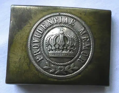 Altes Koppelschloß Sachsen "Providentiae Memor" 1.Weltkrieg (117754)