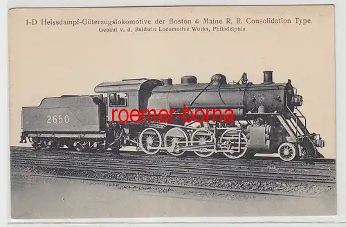 53928 Ak Hanomag Dampf Lokomotive Der Boston & Maine R.R.Consolidation Type