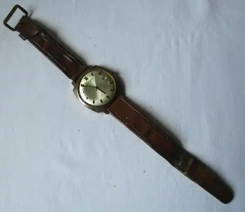 Elegante Glashütte Spezimatic 26 rubis Armbanduhr Automatik Uhr (101838)