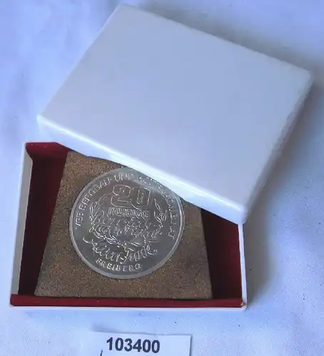 DDR Medaille VEB Bergbau- & Hüttenkombinat Albert Funk Freiberg (103400)