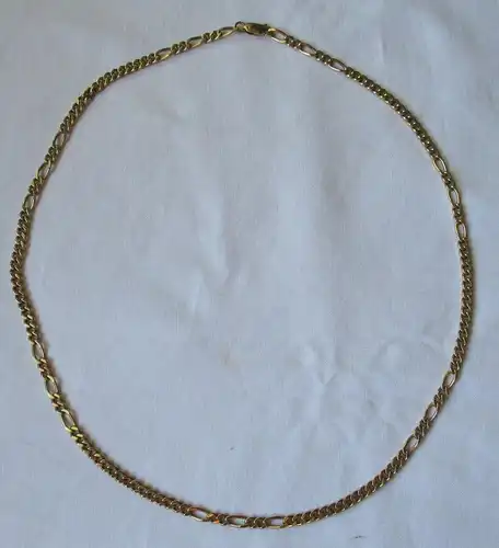 Wunderschöne 585er Gold Damen Halskette L 52,5 cm (125447)