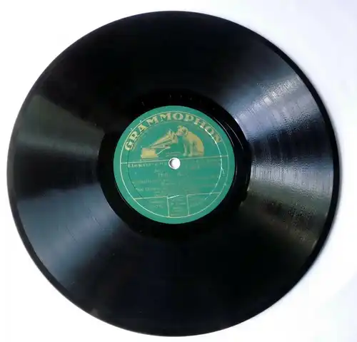 115627 Schellackplatte Grammophon "Fräulein, pardon" + "Hallo Margot" 1929