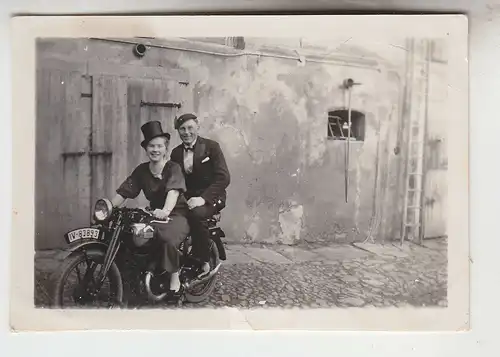 68557 Original Foto Oldtimer Motorrad 1936