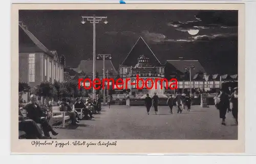 84446 Ak Ostseebad Zoppot (Sopot) Blick zum Kurhaus um 1935