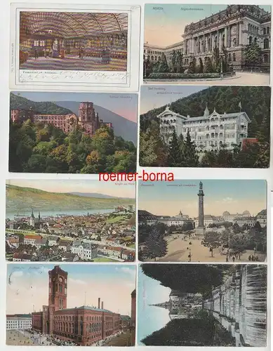 100 interessante alte Ansichtskarten um 1910-1940 (A) (76789)