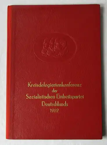 DDR Urkunde Vaterländischer Verdienstorden in Bronze 1968 SED Mappe (135159)