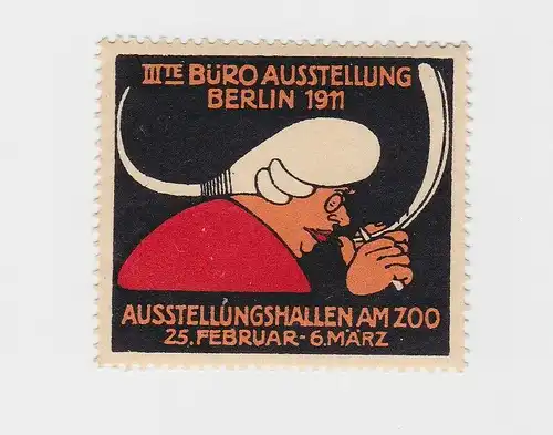 Vignette IIIte Büro Ausstellung Berlin 1911 Ausstellungshallen am ZOO (91048)