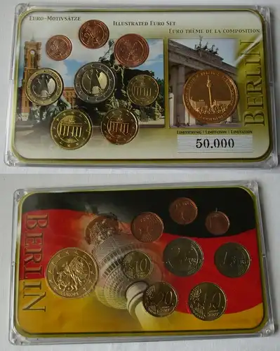 Deutschland BRD KMS Euro Premiumsatz mit Sondermünze Euro Motivsatz (134979)