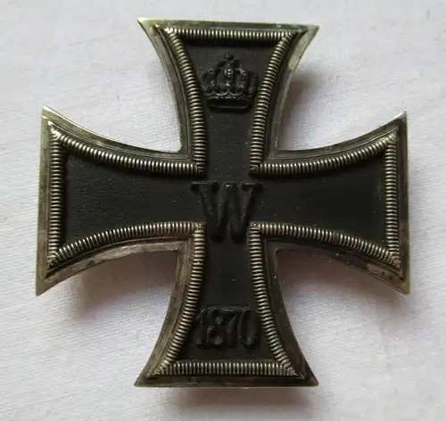 Seltenes Preußen Eisernes Kreuz 1870 1. Klasse Hersteller I.Wagner & S. (119534)