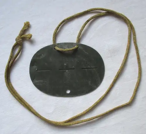 Erkennungsmarke freiwillige Krankenpflege Wehrkreis XI. 2.Weltkrieg (125290)