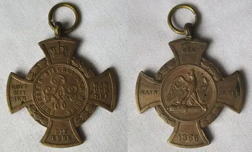 Preussen Erinnerungskreuz Der Main-Armee 1866 (113624)