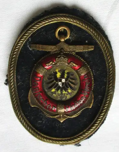 Kaiserlicher Deutscher Flottenverein, Abzeichen für die Schirmmütze (123710)