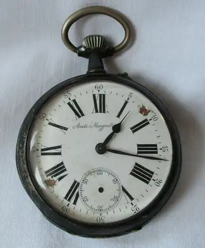 Taschenuhr 800er Silber Eugen Porcher Pforzheim Ancre Remontoir 139,6g (117818)