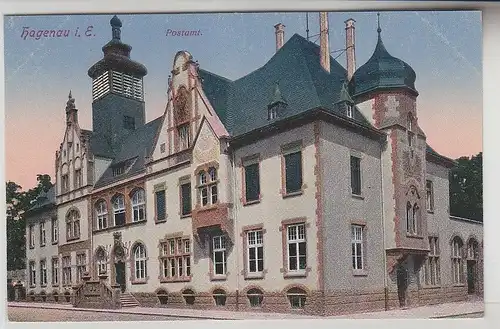 66812 Ak Hagenau im Elsass Postamt um 1910