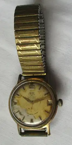 GUB Glashütte Armbanduhr 1960 - 1967 Kaliber 67.1 Automat 23 Rubis (140868)