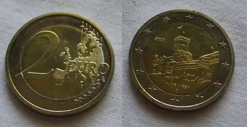 2 Euro Gedenkmünze Deutschland Thüringen D 2022 Stgl. (159798)