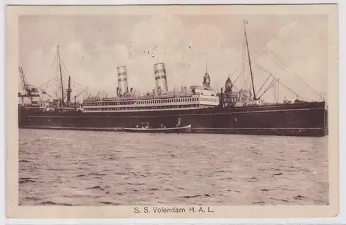 902035 Ak Dampfer S.S. Volendam H.A.L. 1926