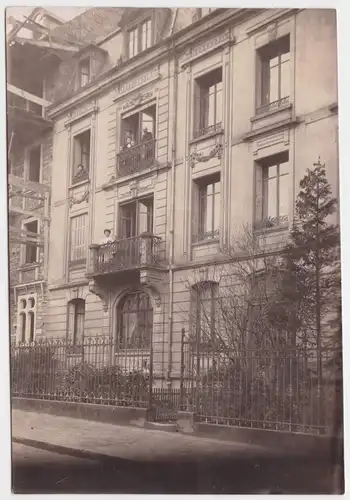 900220 Foto Ak Mülhausen im Elsass Wohnhaus 1911