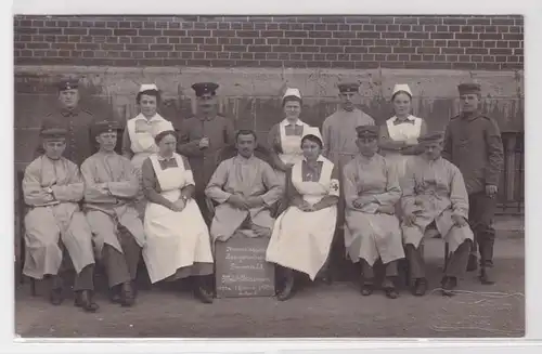 07179 Foto Ak Mühlhausen in Thüringen Reservelazarett Georgenschule 1916