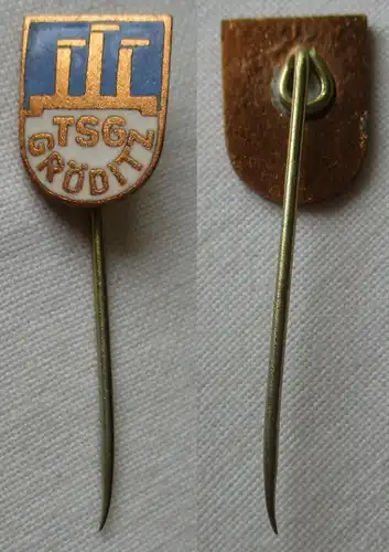 DDR Fußball Anstecknadel Mitgliedsabzeichen TSG Gröditz (151599)