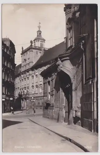  Ak Breslau Wrocław in Schlesien Universität 1941