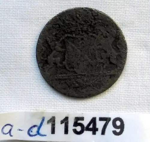 1 Duit Kupfer Münze Niederlande 1791 (115479)
