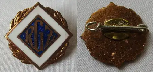 DDR Abzeichen Ehrennadel der Fachrichtung Rassegeflügelzucht RGZ Bronze (149928)