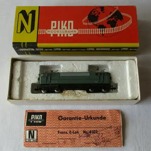 Piko VEB Spur N Franz.E-Lokomotive Nr.5/4102 mit OVP  (125095)