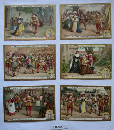 4/120644 Liebigbilder Serie Nr. 487 Cyrano de Bergerac 1901