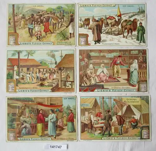 7/141747 Liebigbilder Serie Nr. 533 Der Handel 1902