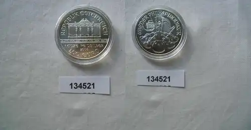 1,5 Euro Silbermünze Österreich 2008 Philharmoniker 1 Unze Feinsilber (134521)