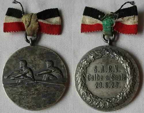 Medaille Sachsen-Anhaltisscher Ruderverband S.A.R.V. Calbe 23.6.1929 (129647)