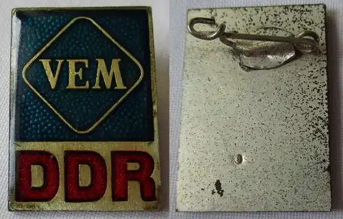 DDR Abzeichen VEM DDR Vereinigung Elektro Maschinenbau (119634)