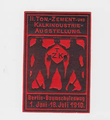 Vignette II.Ton-, Zement- & Kalkindustrie Ausstellung Berlin 1910 (17640)