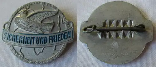 DDR Abzeichen "Sicherheit und Frieden"mit Friedenstaube (115985)