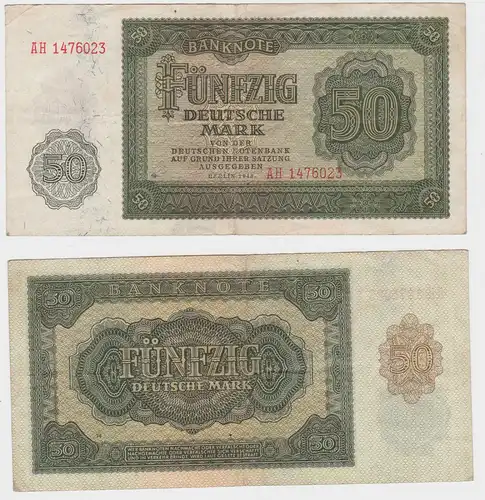 50 Mark Banknote DDR Deutsche Notenbank 1948 (105764)